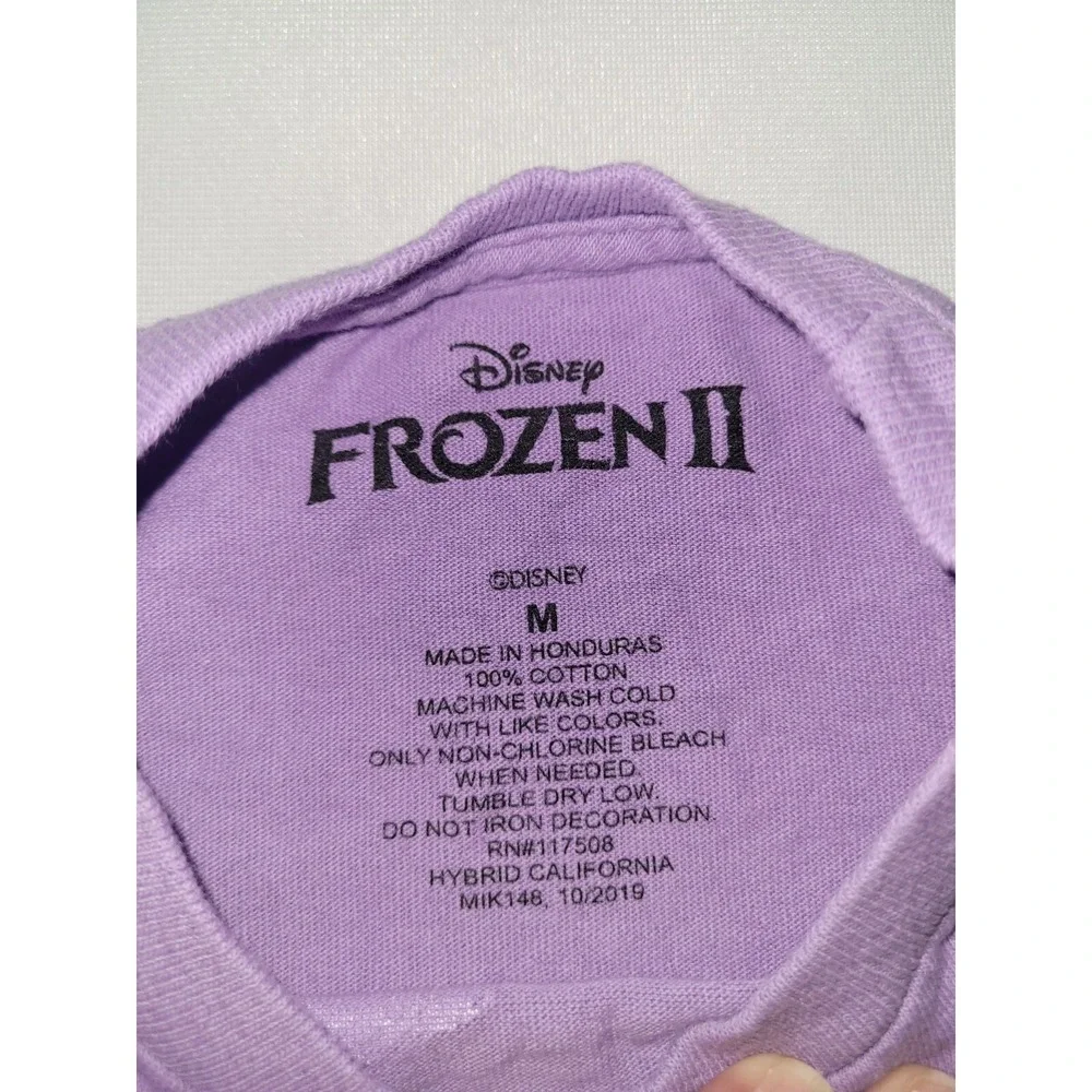 Disney Frozen II True To Yourself Elsa Graphic Tee Size M